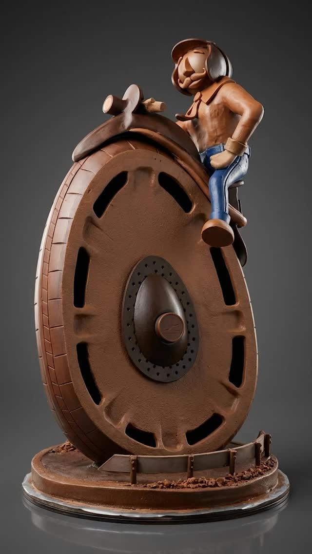 Beloeuf 2026 — sculpture chocolat
